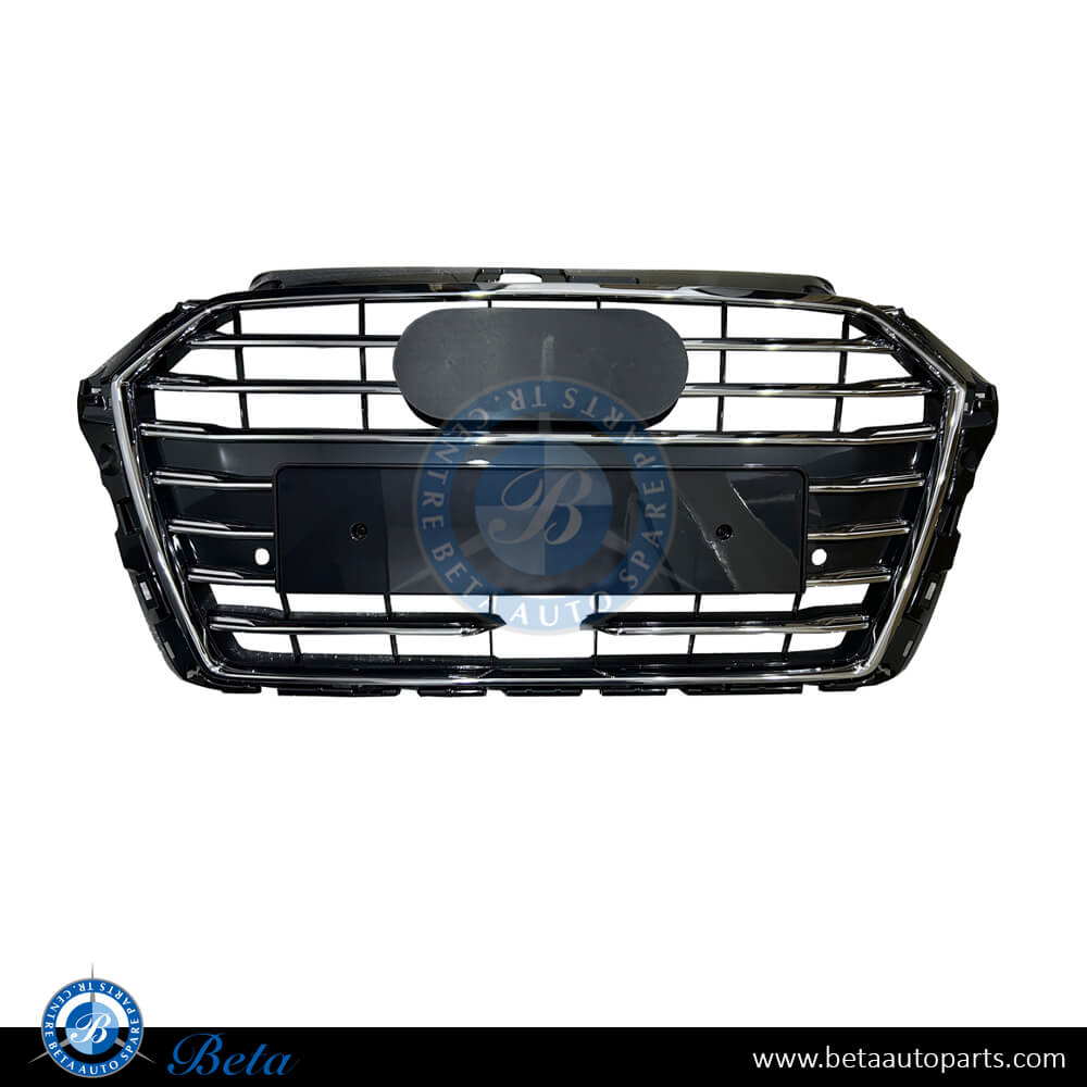 Radiator Grille with Chrome with Acc for Audi A3 2017-2019 models, Part Number 8V5853651D Radiator Grille with Chrome with Acc for Audi A3 2017-2019 models, Part Number 8V5853651D